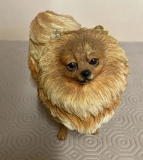 Pomeranian Dog Figurine From