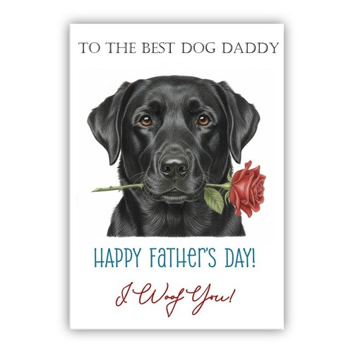 Father day card - day, from