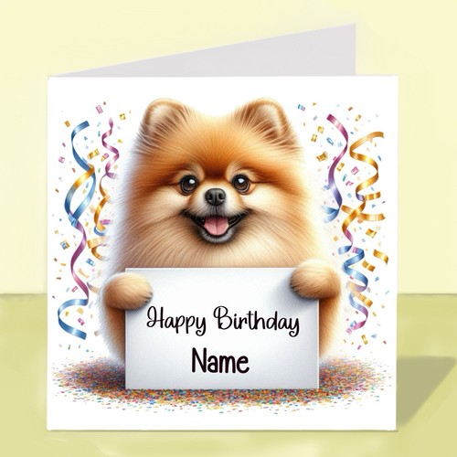 Personalised pomeranian dog - pomeranian,