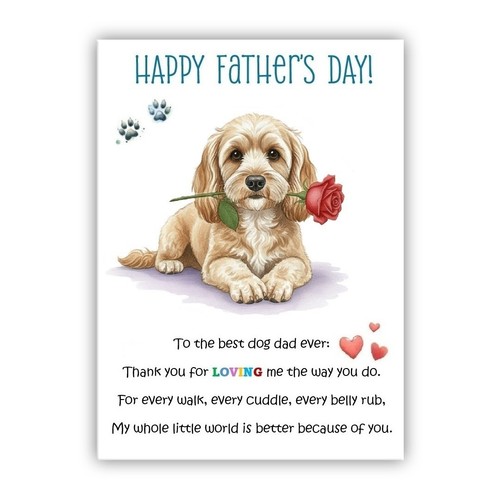 Father day card from the - card,