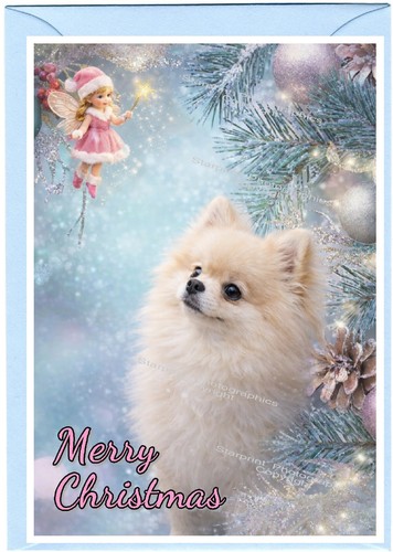 Pomeranian dog - (4", 6")