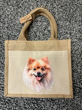 Pomeranian  Printed Jute