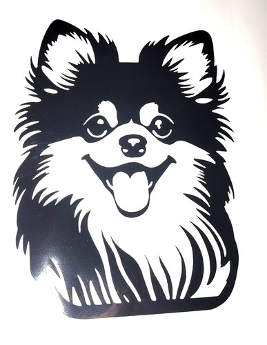 Pomeranian dog vinyl - dog,